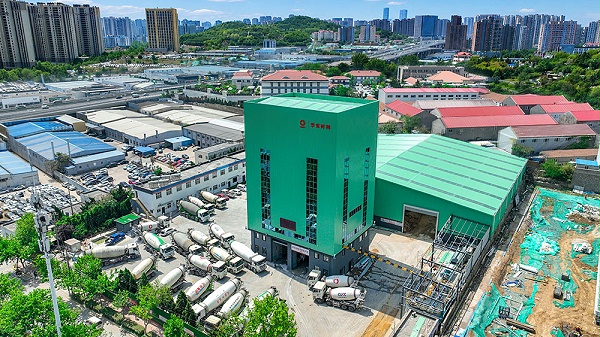 中国建材青岛华东材料搅拌站应用项目案例