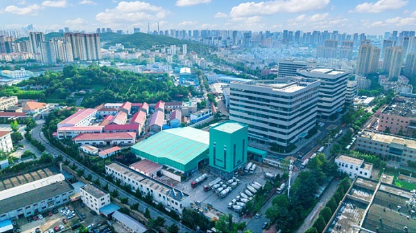 顶置式搅拌站常规料场